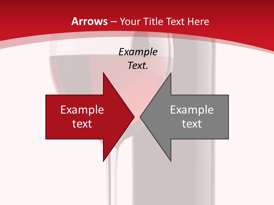 Alcohol Crystal Glass PowerPoint Template