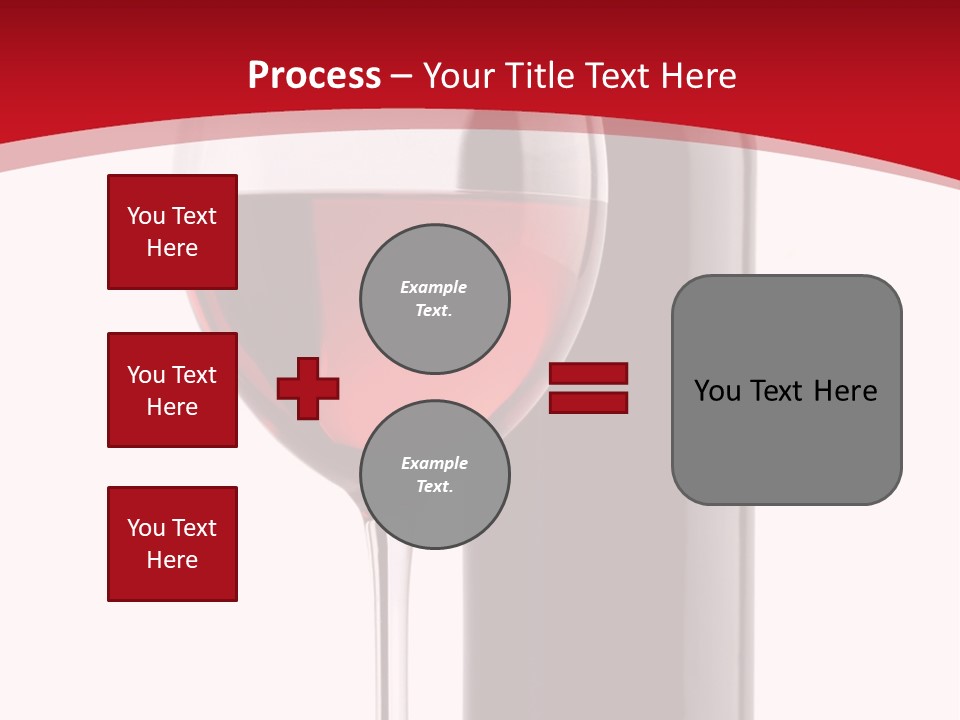 Alcohol Crystal Glass PowerPoint Template