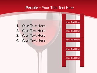 Alcohol Crystal Glass PowerPoint Template