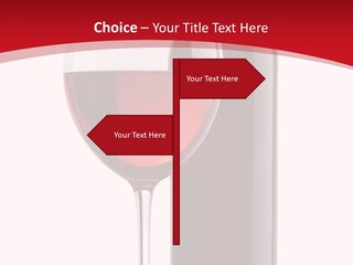 Alcohol Crystal Glass PowerPoint Template