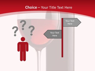 Alcohol Crystal Glass PowerPoint Template