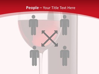 Alcohol Crystal Glass PowerPoint Template