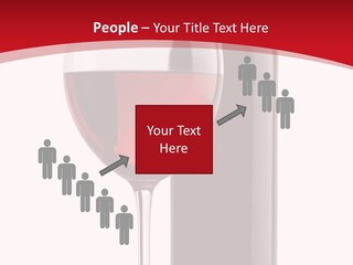 Alcohol Crystal Glass PowerPoint Template