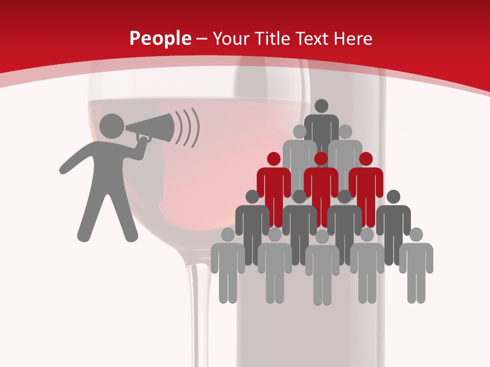 Alcohol Crystal Glass PowerPoint Template