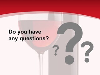 Alcohol Crystal Glass PowerPoint Template