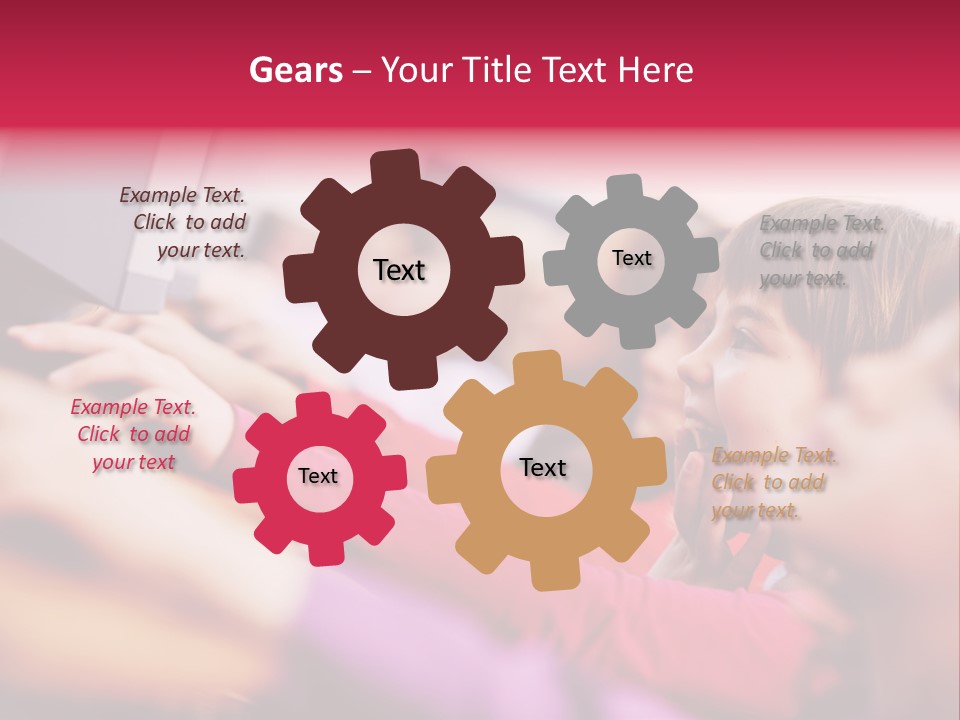 Fun Female Communication PowerPoint Template