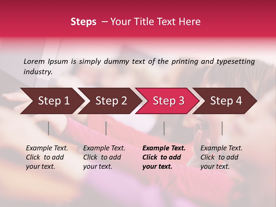 Fun Female Communication PowerPoint Template