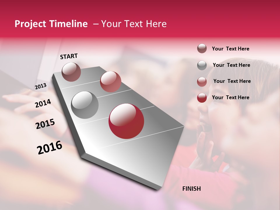 Fun Female Communication PowerPoint Template