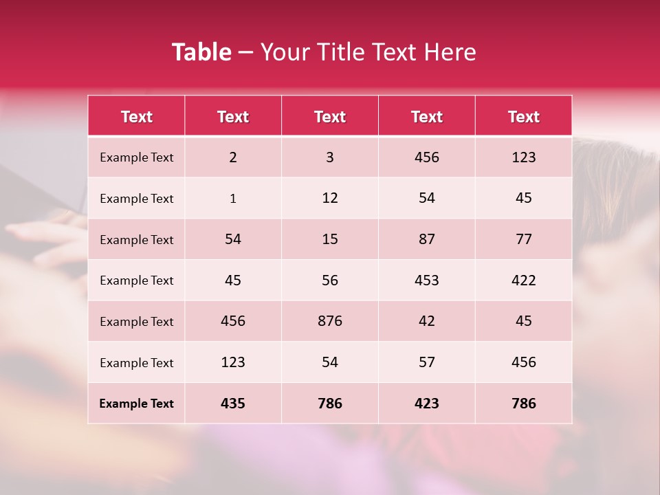 Fun Female Communication PowerPoint Template