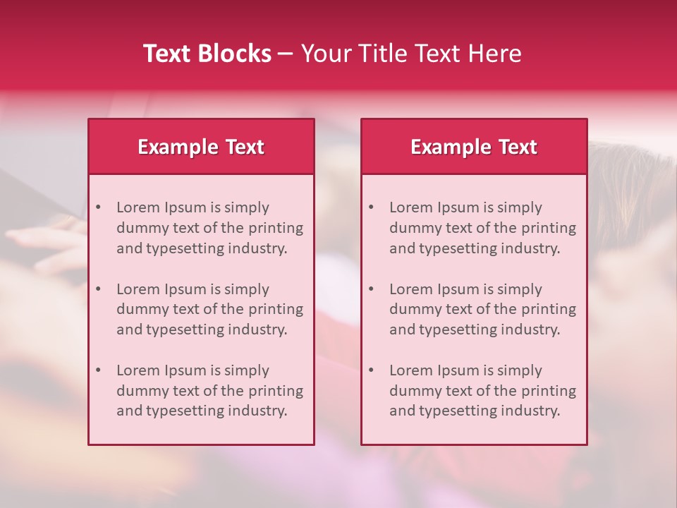 Fun Female Communication PowerPoint Template