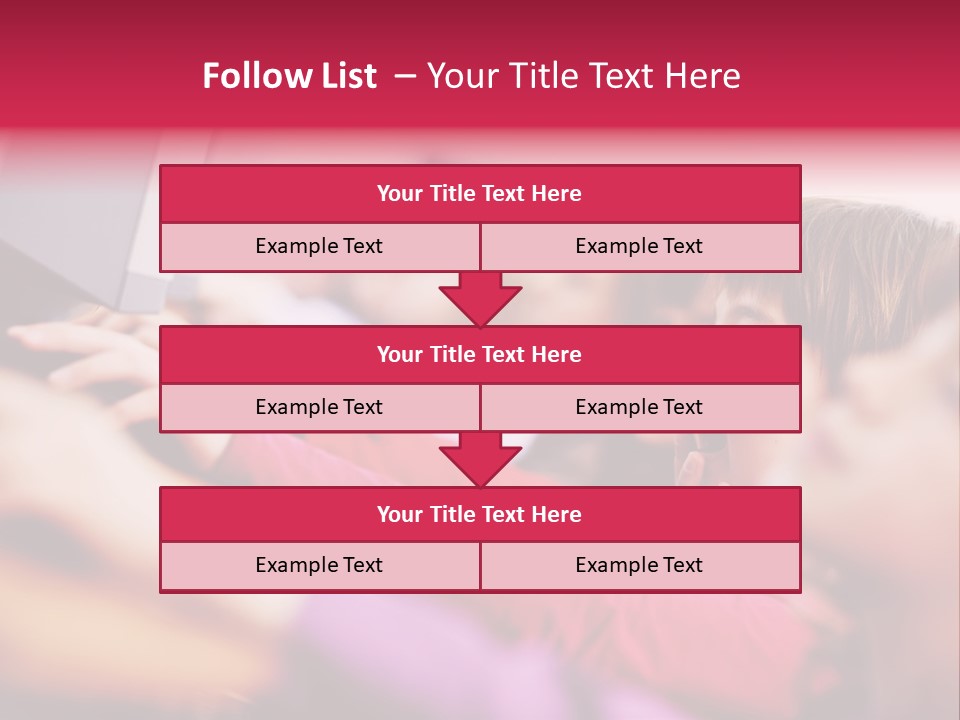 Fun Female Communication PowerPoint Template