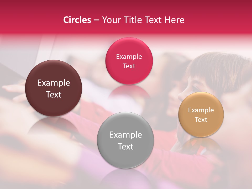 Fun Female Communication PowerPoint Template