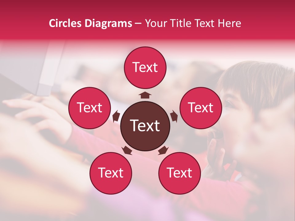 Fun Female Communication PowerPoint Template