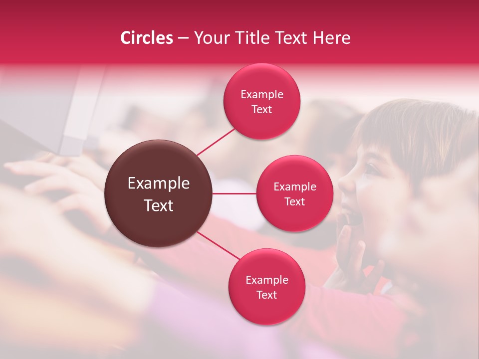 Fun Female Communication PowerPoint Template