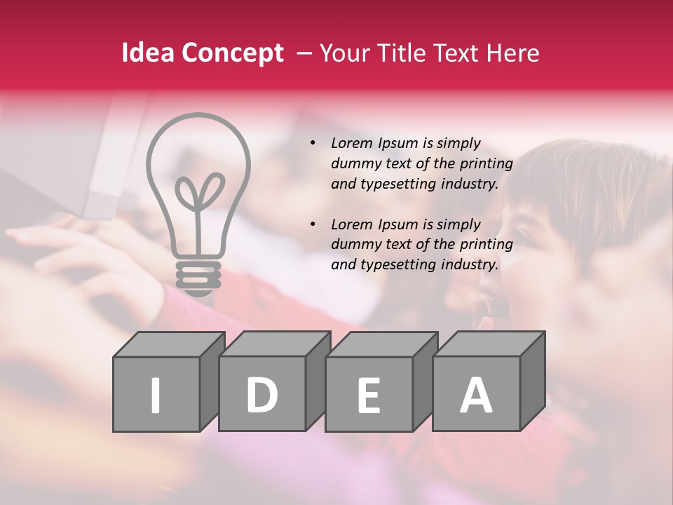 Fun Female Communication PowerPoint Template