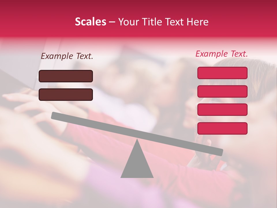 Fun Female Communication PowerPoint Template