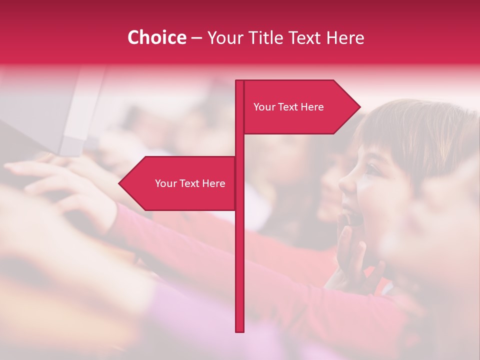 Fun Female Communication PowerPoint Template