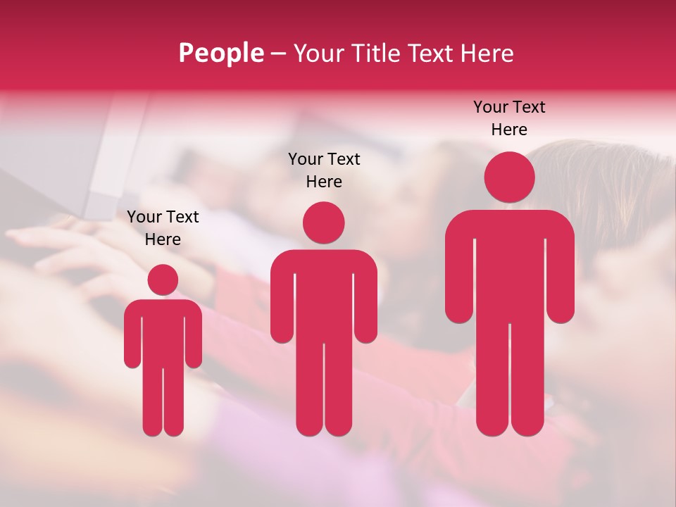 Fun Female Communication PowerPoint Template