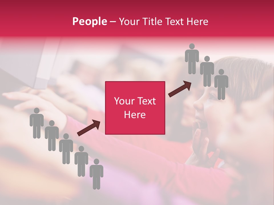 Fun Female Communication PowerPoint Template