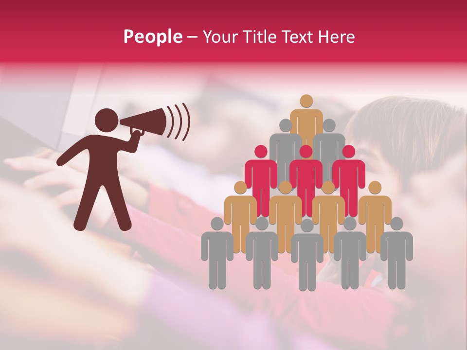 Fun Female Communication PowerPoint Template