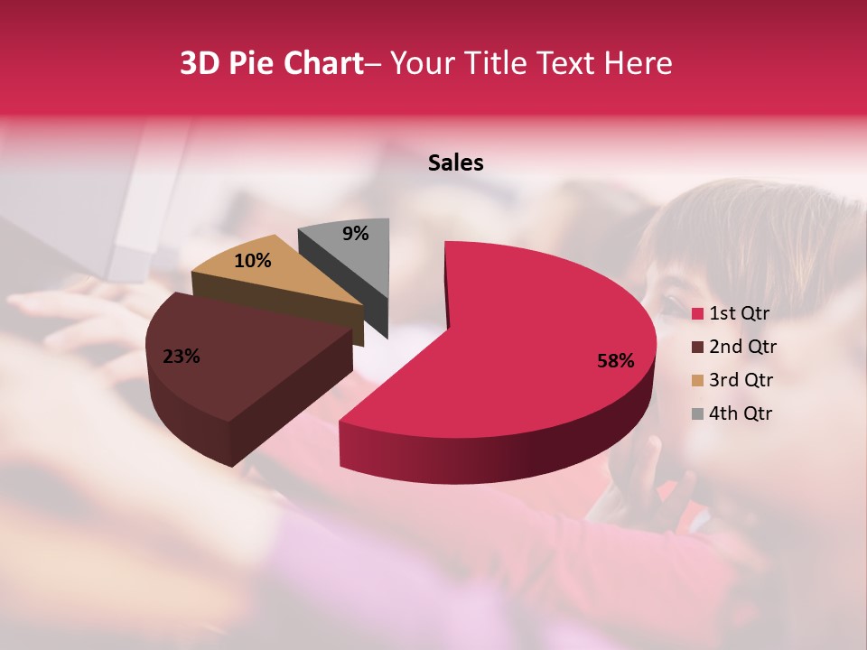 Fun Female Communication PowerPoint Template