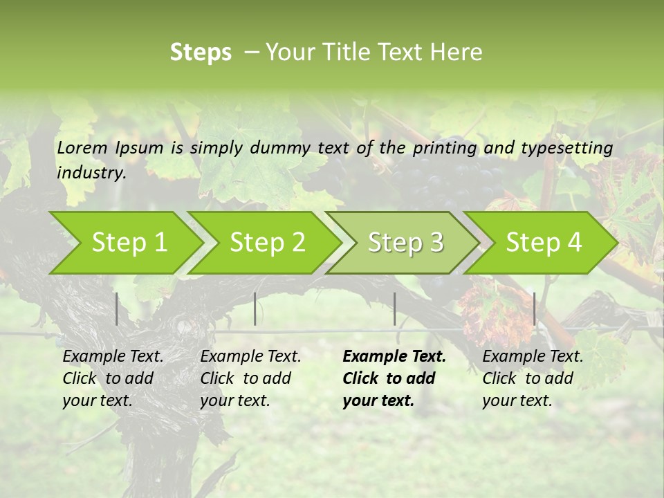 Branch Plant Healthy PowerPoint Template