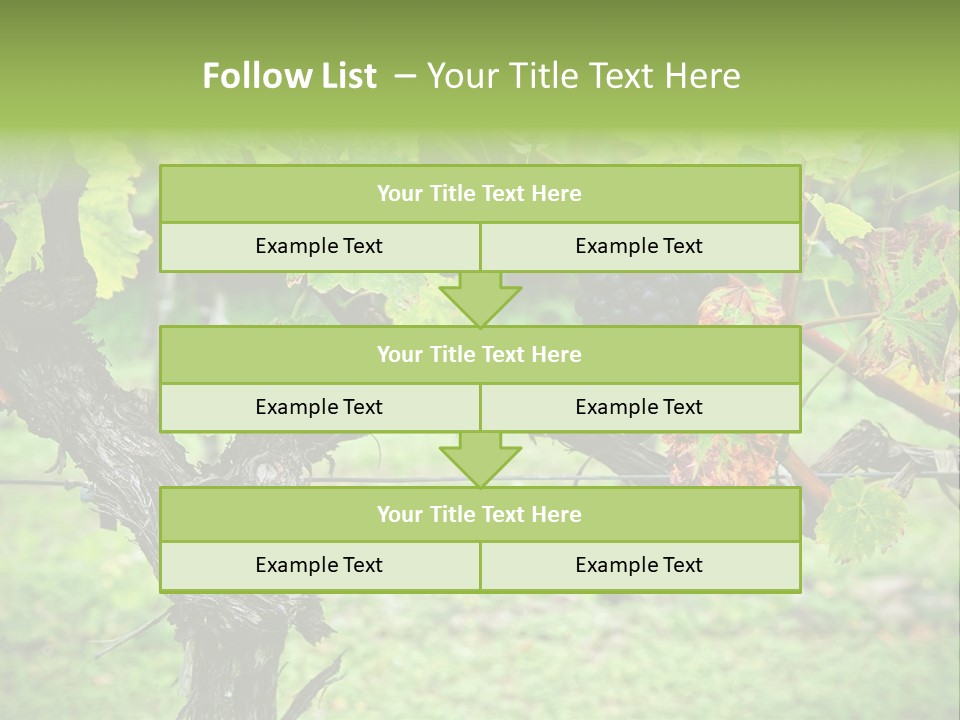 Branch Plant Healthy PowerPoint Template