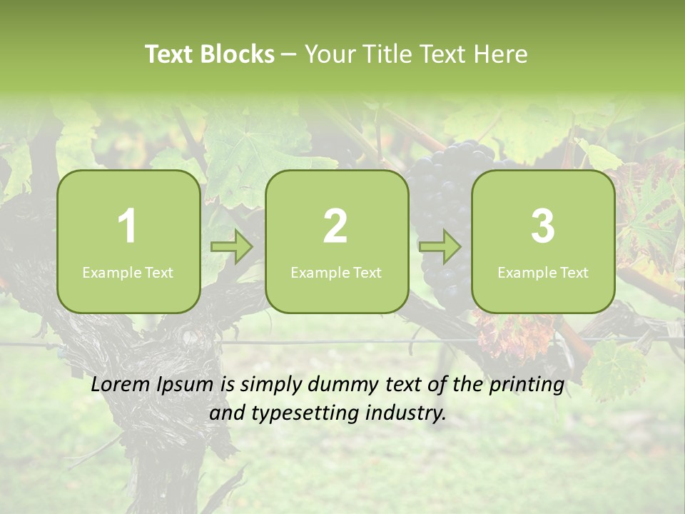 Branch Plant Healthy PowerPoint Template