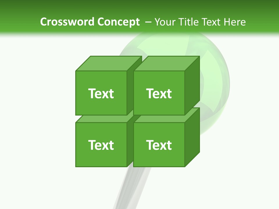 Attachment Element Illustration PowerPoint Template