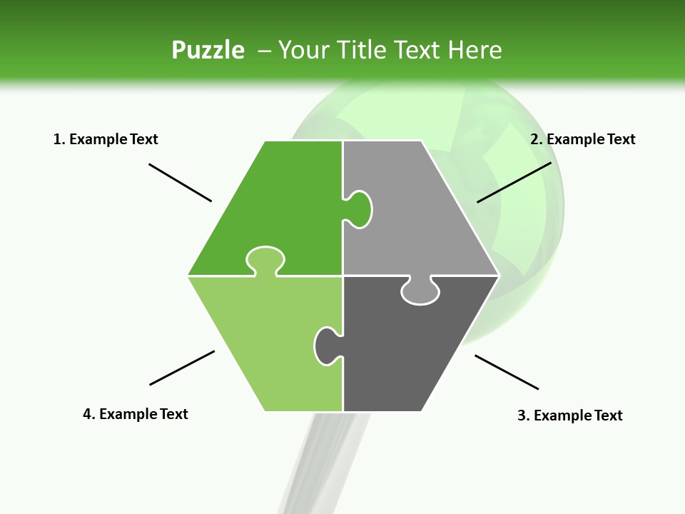 Attachment Element Illustration PowerPoint Template