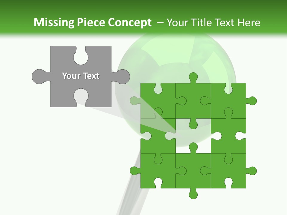 Attachment Element Illustration PowerPoint Template