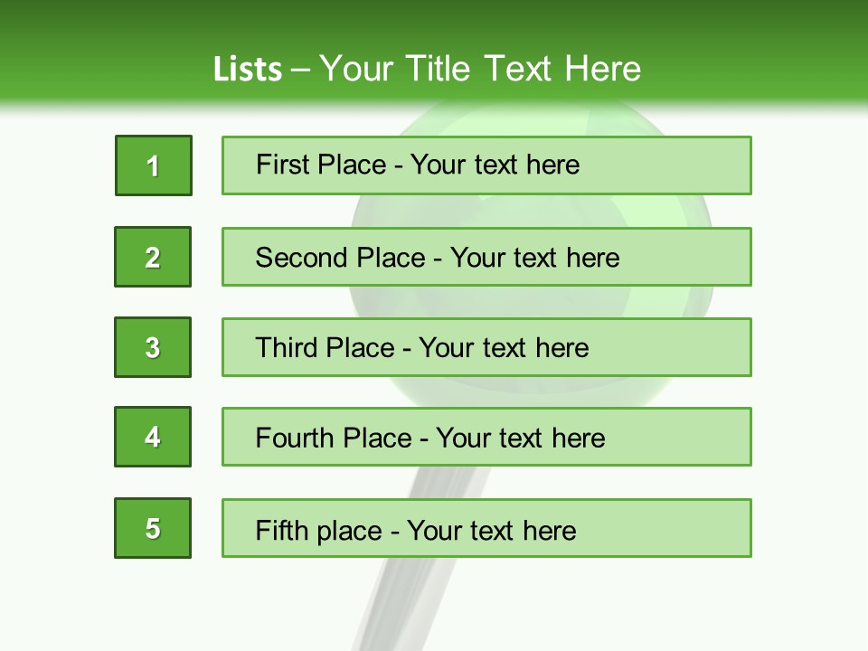 Attachment Element Illustration PowerPoint Template