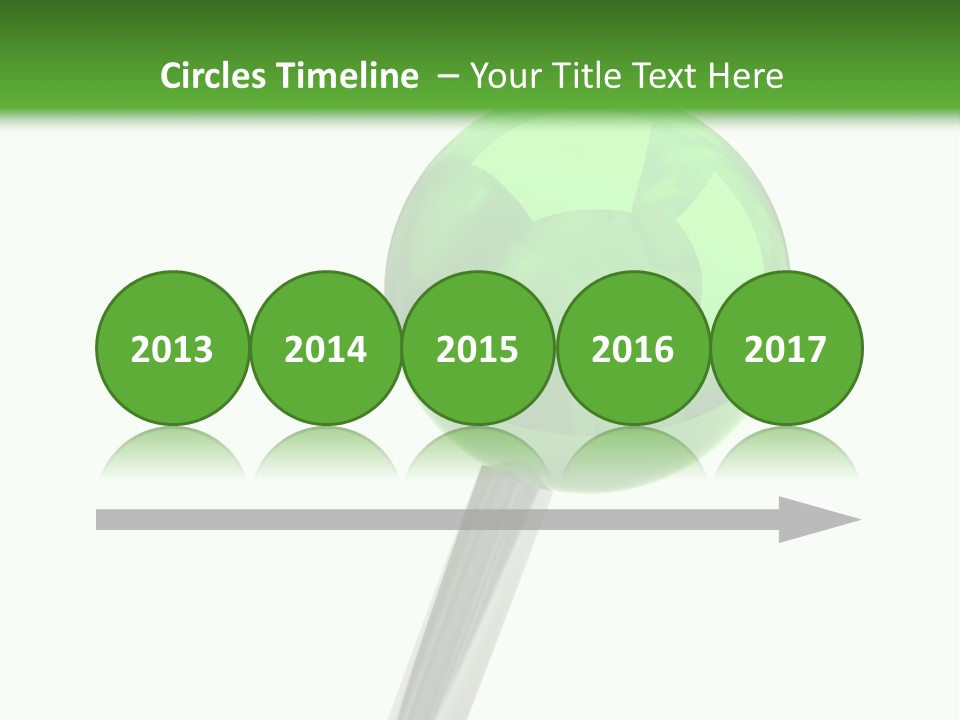 Attachment Element Illustration PowerPoint Template