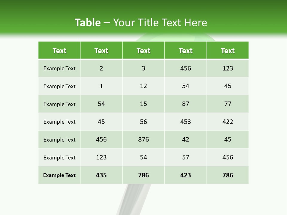 Attachment Element Illustration PowerPoint Template