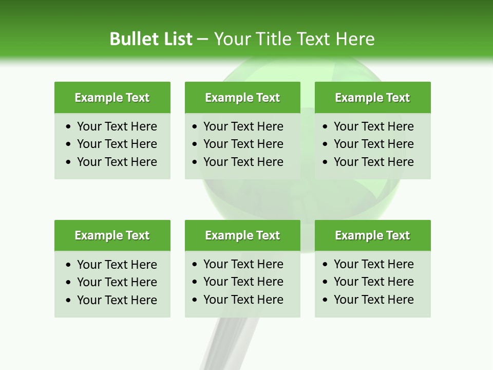 Attachment Element Illustration PowerPoint Template