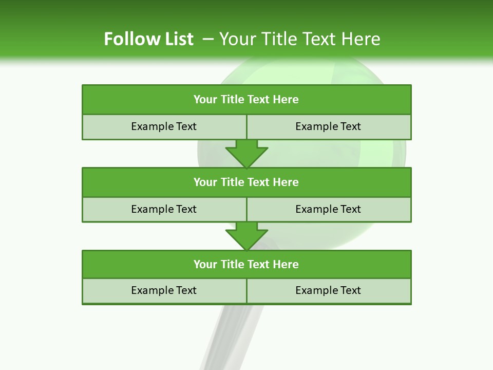 Attachment Element Illustration PowerPoint Template