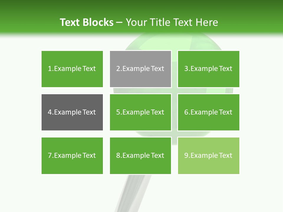 Attachment Element Illustration PowerPoint Template