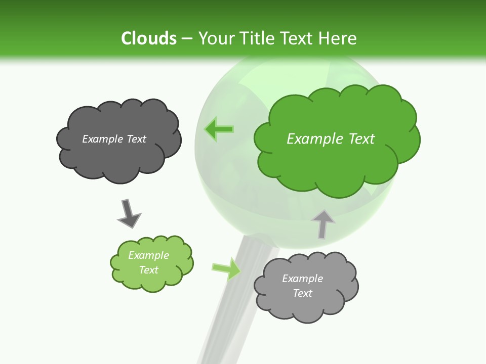 Attachment Element Illustration PowerPoint Template