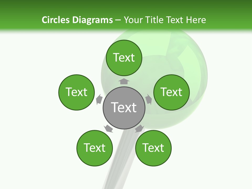 Attachment Element Illustration PowerPoint Template