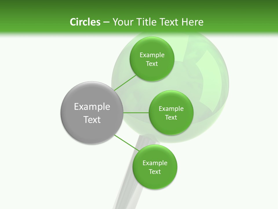 Attachment Element Illustration PowerPoint Template