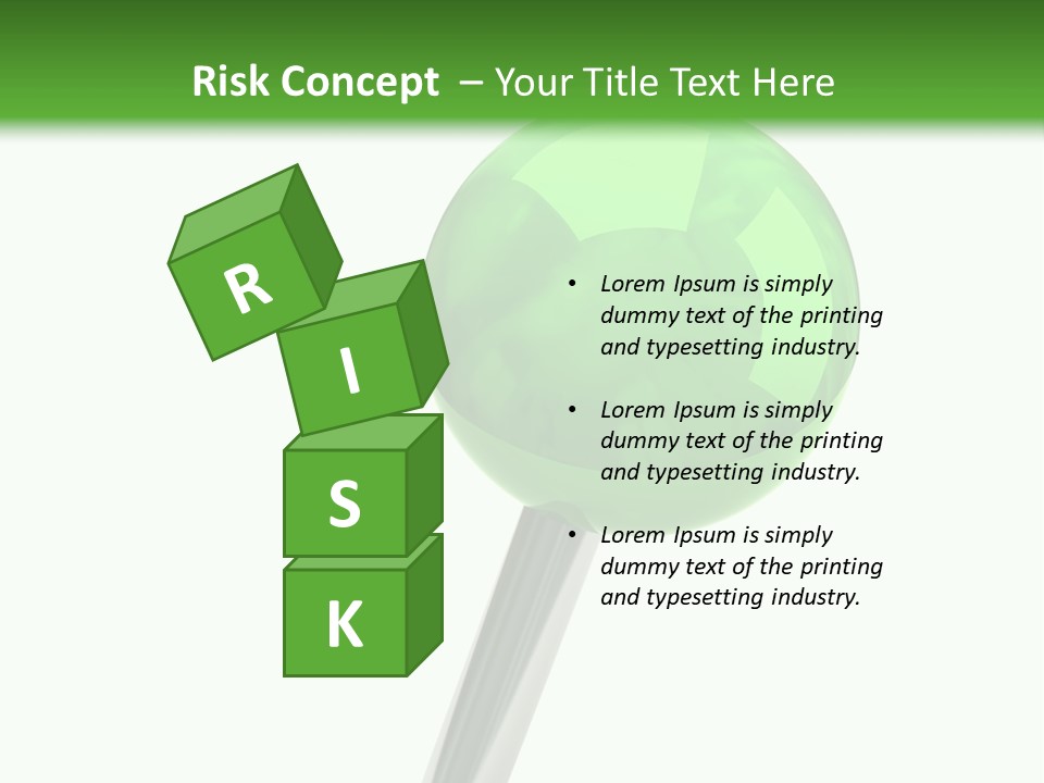 Attachment Element Illustration PowerPoint Template