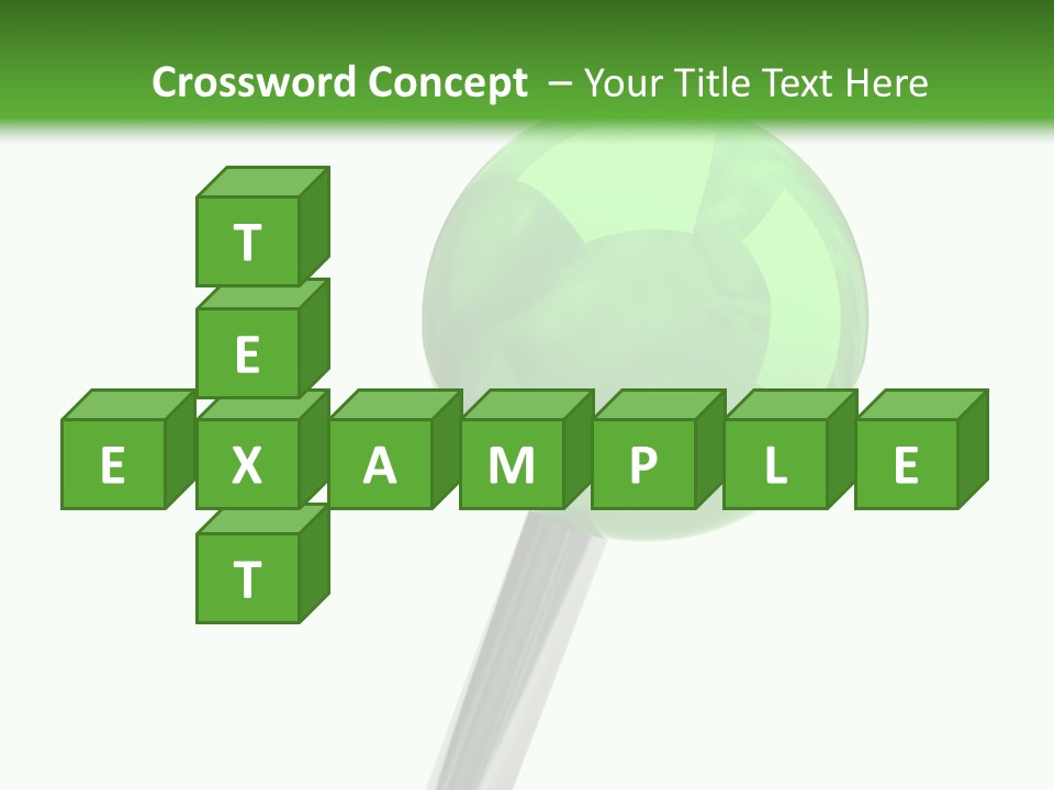 Attachment Element Illustration PowerPoint Template