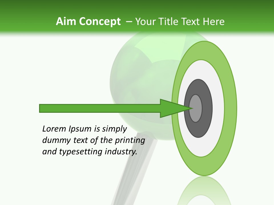 Attachment Element Illustration PowerPoint Template