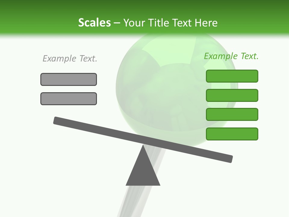 Attachment Element Illustration PowerPoint Template