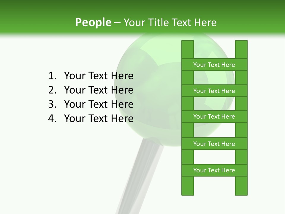 Attachment Element Illustration PowerPoint Template
