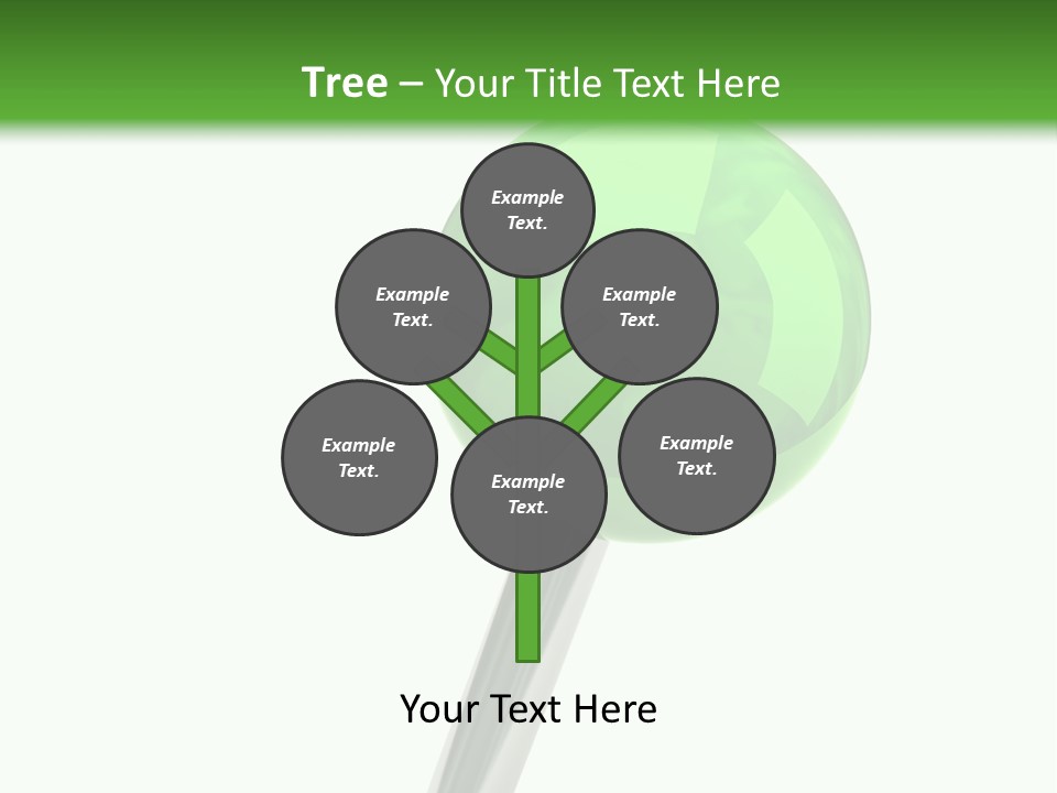 Attachment Element Illustration PowerPoint Template