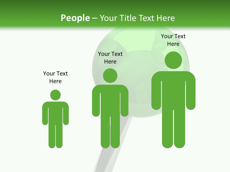 Attachment Element Illustration PowerPoint Template