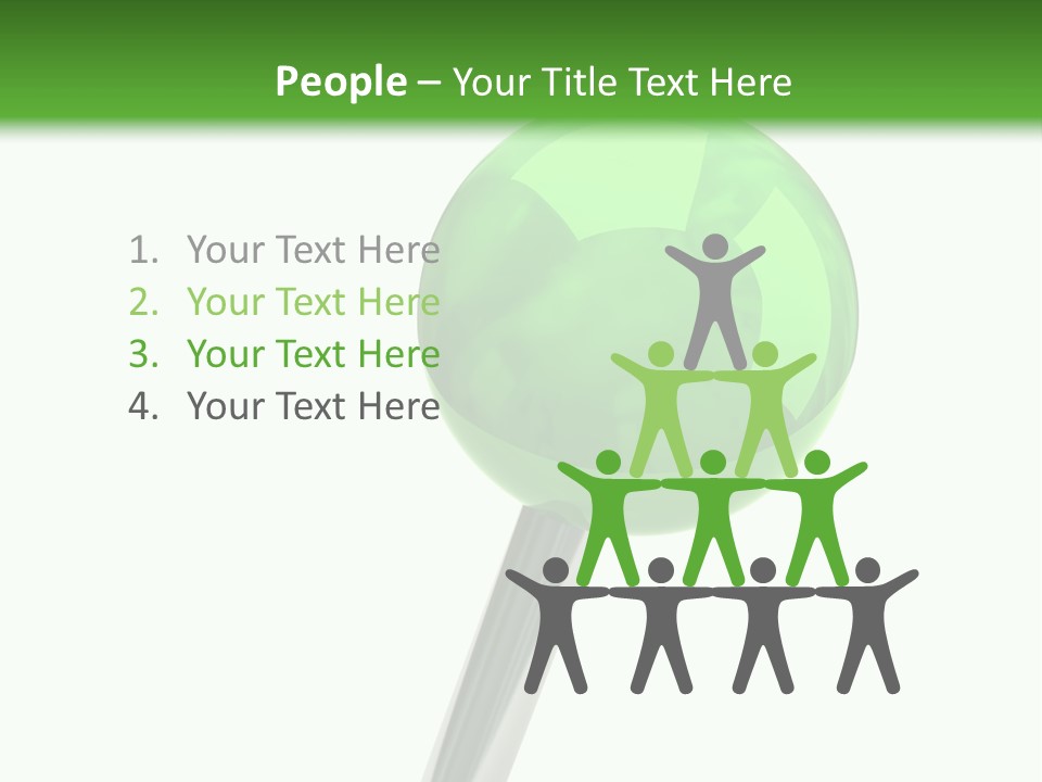 Attachment Element Illustration PowerPoint Template