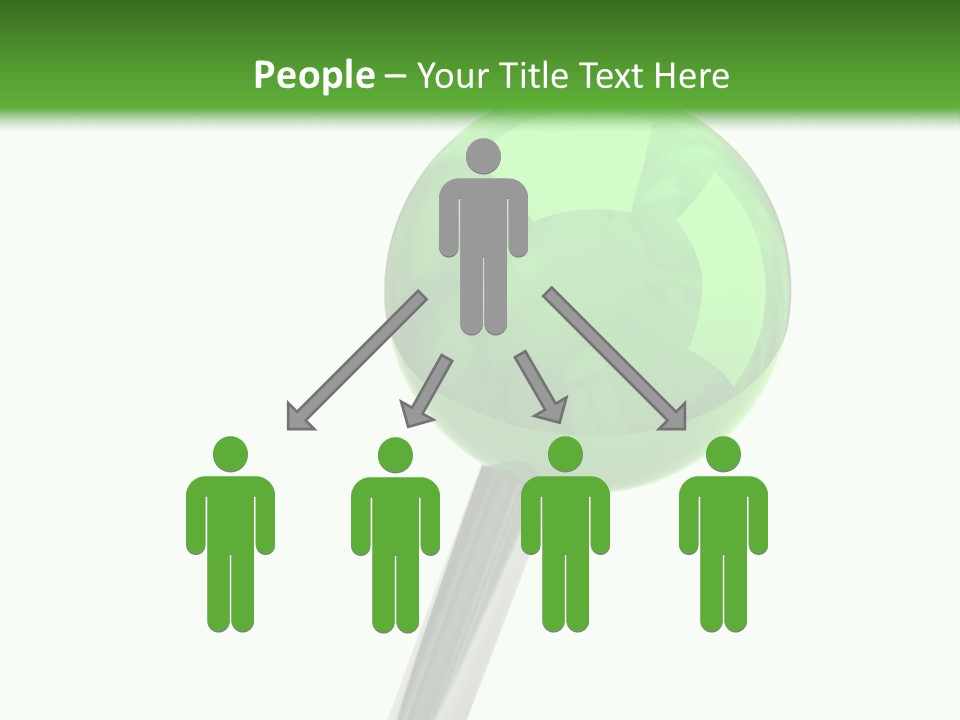 Attachment Element Illustration PowerPoint Template