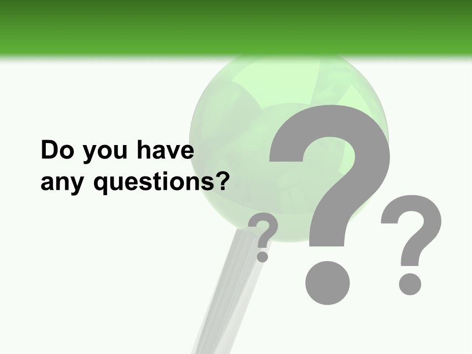 Attachment Element Illustration PowerPoint Template